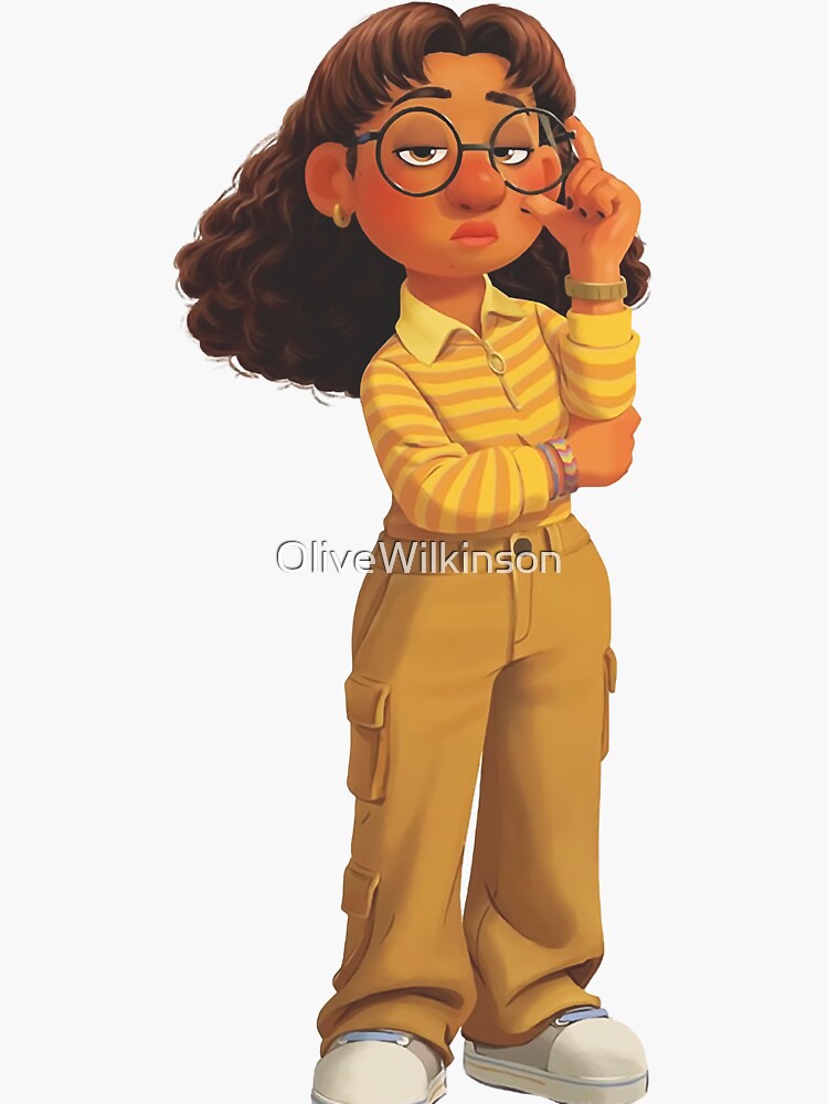 'Priya Turning Red Movie Turning Red' Sticker for Sale by ...