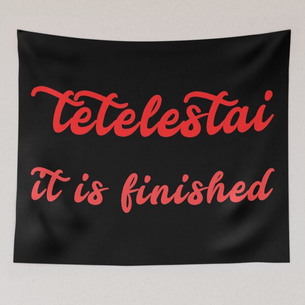Item preview, Tetelestai designed and sold by plushism.