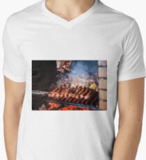 Barbecue Men's V-Neck T-Shirt