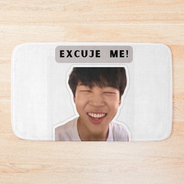 Item preview, Excuse me- JIMIN designed and sold by AnanyaMagotra.