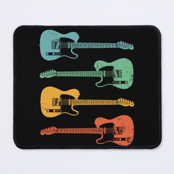 Item preview, T-Style Electric Guitar Cool Retro Colors Classic T-Shirt designed and sold by rikazr6sr1.