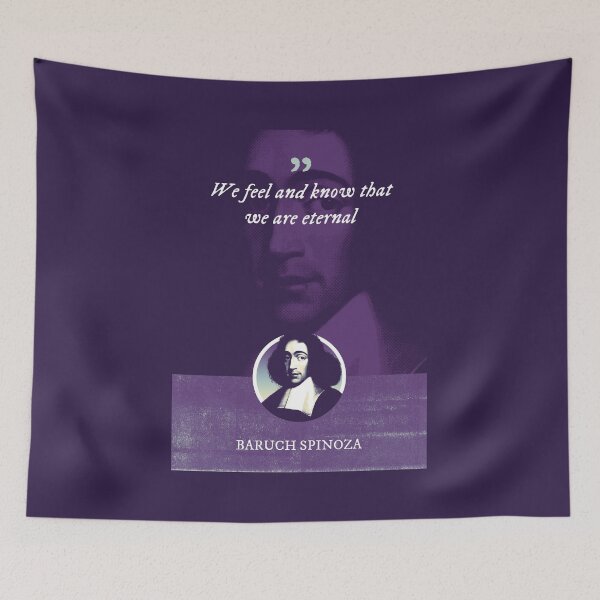 Item preview, Baruch Spinoza - We feel and know that we are eternal designed and sold by Syahrasi.