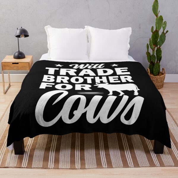 Item preview, Will Trade Brother For Cows Shirt, Cow Lover Shirt, Country Farmer Shirt, Farming Shirt, Veterinarian Shirt, Heifer Lover Tee, Vet Tech Gift designed and sold by aymob.