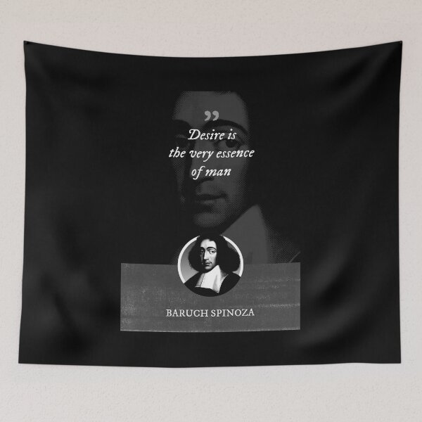 Item preview, Baruch Spinoza - Desire is the very essence of man designed and sold by Syahrasi.