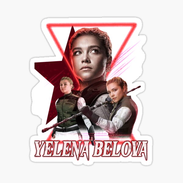 Yelena the most beautiful For Fans Sticker