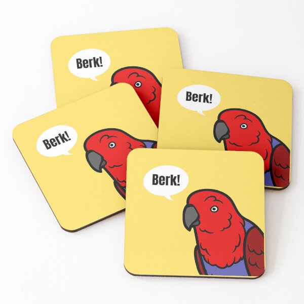 Item preview, Grumpy Parrot | Berk! designed and sold by NineSevenFour.