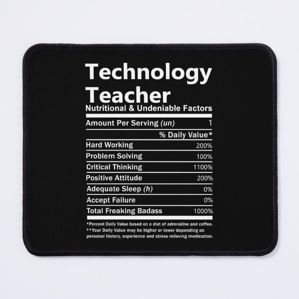 Item preview, Technology Teacher T Shirt - Nutritional And Undeniable Factors Gift Item Tee designed and sold by miraschroe.