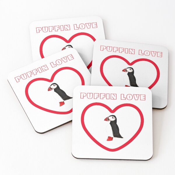 Item preview, Puffin Love  designed and sold by Monika Howarth.