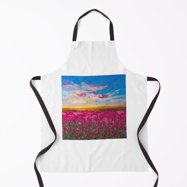 Item preview, Colorful tulip fields designed and sold by ArinasFineArt.
