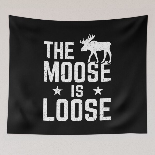 Artikelvorschau, The Moose Is Loose Shirt, Lustiges Elch Shirt, Elch Liebhaber Shirt, Elchbesitzer Shirt, Elch Geschenk, Camping Shirt, Wander Shirt, Camper Shirt entworfen und verkauft von aymob.