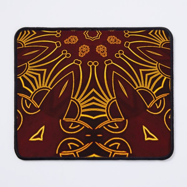 Item preview, Perspective of Pistil and flower batik Pattern,  floral art pattern with Luxury brown style   designed and sold by ImpossibleC.