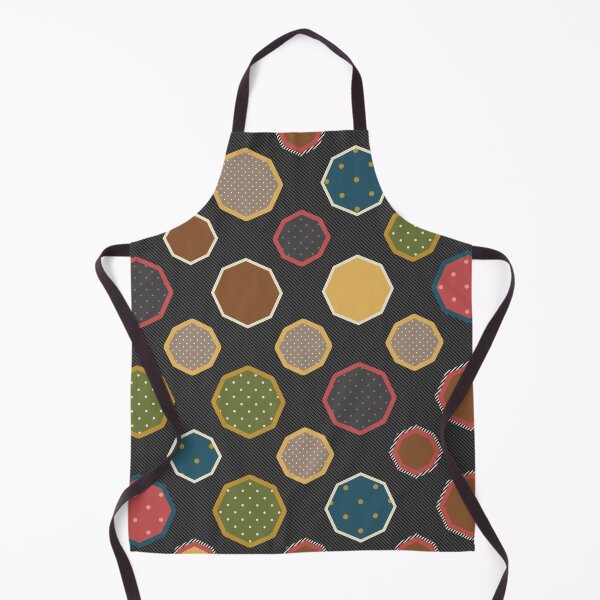 Artikelvorschau, Colorful, geometric, octagon, diagonal lines, polka dots, modern design entworfen und verkauft von Svitac.
