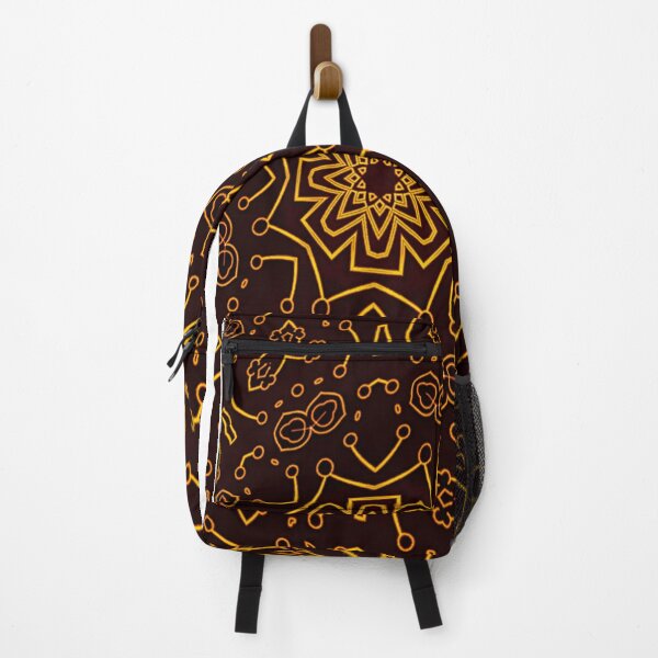 Item preview, Perspective of Pistil and flower batik Pattern,  floral art pattern with Luxury brown style   designed and sold by ImpossibleC.