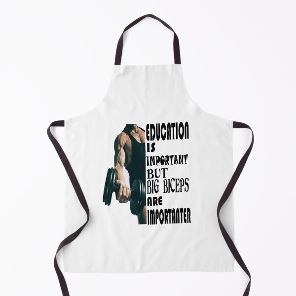 Item preview, Education is important but big biceps are important designed and sold by Hammy97.