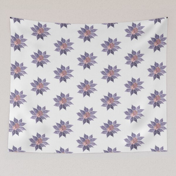 Item preview, Purple Batik Flower   designed and sold by ImpossibleC.