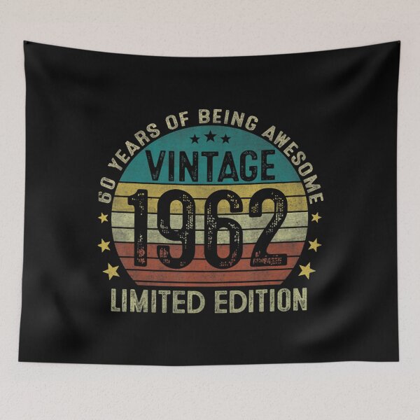 Item preview, 60 Year Old Gifts Vintage 1962 Limited Edition 60th Birthday  Classic . designed and sold by mckaneyaduke.