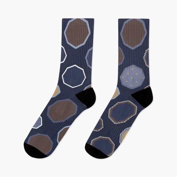 Item preview, Geometric, octagon, diagonal lines, polka dots, modern design designed and sold by Svitac.