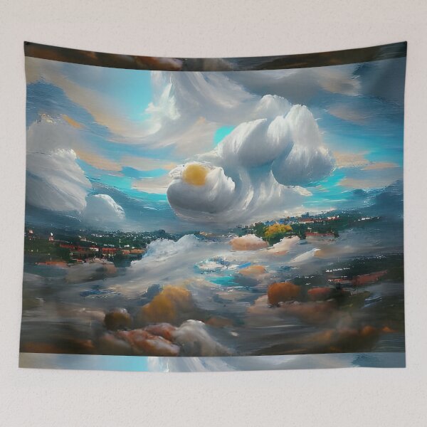 Item preview, AI Generated Art, Cloudscape 2 designed and sold by ACC .