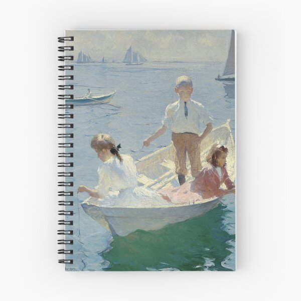 Item preview, Calm Morning by Frank Weston Benson - Vintage Art designed and sold by RickE.