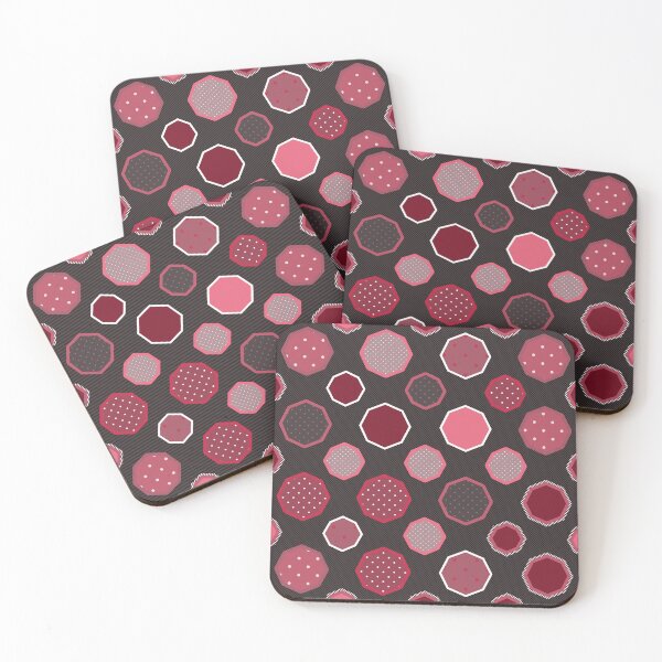 Item preview, Geometric, octagon, diagonal lines, polka dots, modern design designed and sold by Svitac.
