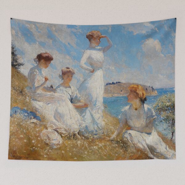 Item preview, Summer by Frank Weston Benson - Vintage Art designed and sold by RickE.