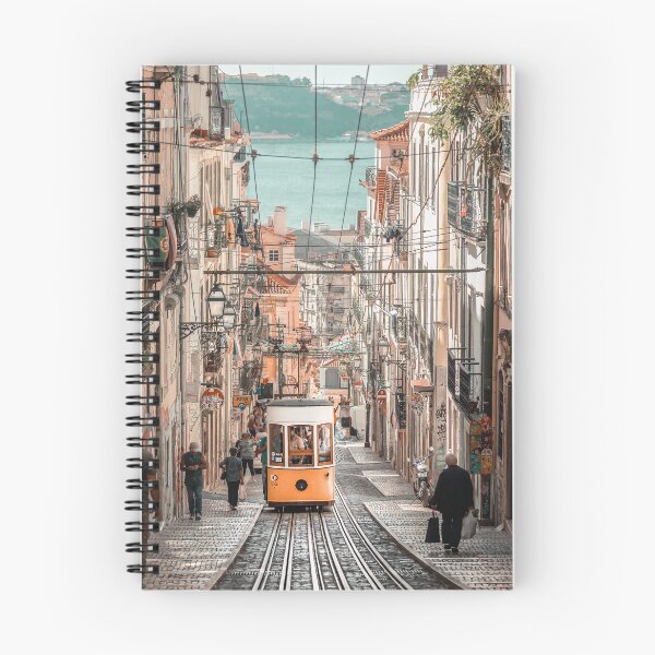 Item preview, Pastel Color Lisbon Tram Portugal designed and sold by PhotosByVille.