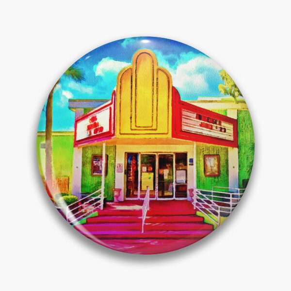 Item preview, Cultural Park Theater in Cape Coral - watercolor painting designed and sold by NickoPrints.