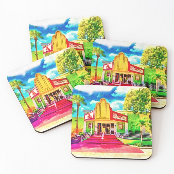 Item preview, Cultural Park Theater in Cape Coral - watercolor painting designed and sold by NickoPrints.