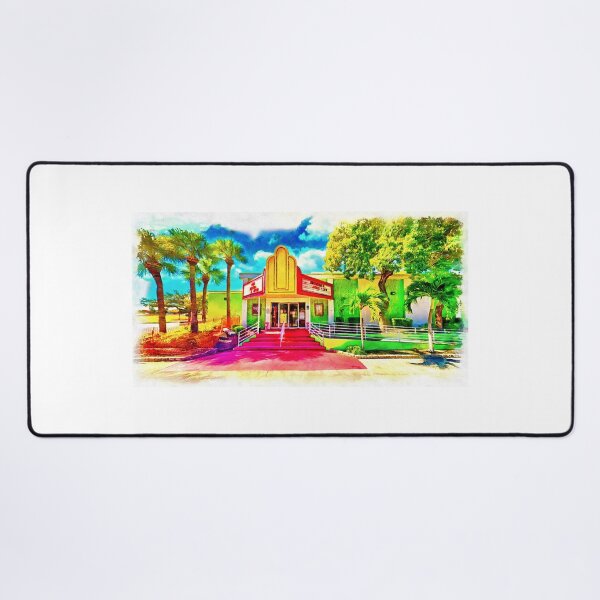 Item preview, Cultural Park Theater in Cape Coral - watercolor painting designed and sold by NickoPrints.