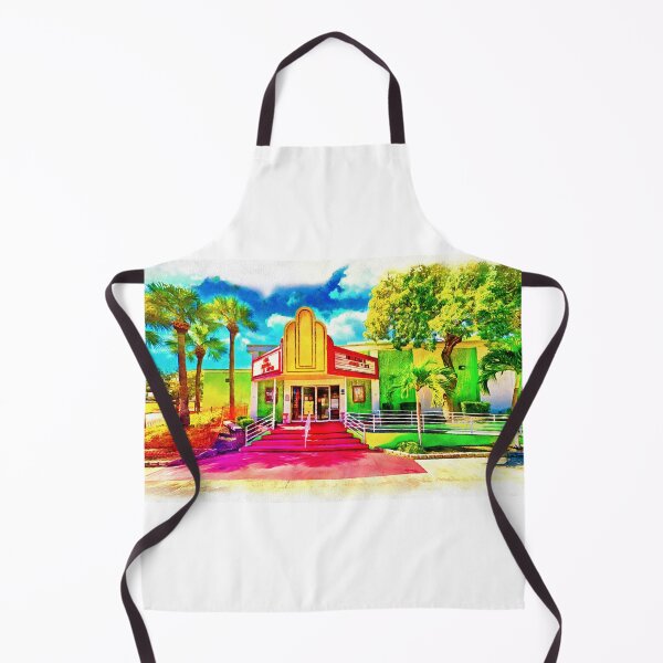 Item preview, Cultural Park Theater in Cape Coral - watercolor painting designed and sold by NickoPrints.