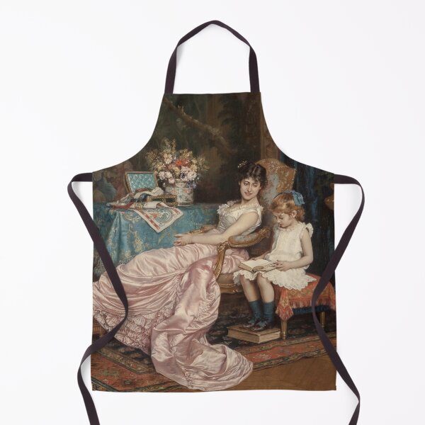 Item preview, A Mother and Daughter - Auguste Toulmouche - Vintage Art designed and sold by RickE.