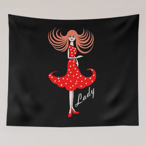 Item preview, Lady  designed and sold by Shirley cute art .