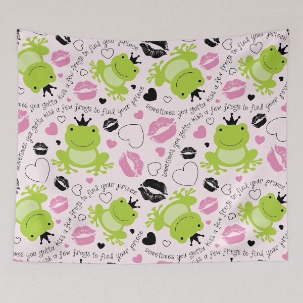 Item preview, Pink Frog Prince Kiss designed and sold by MellyEvans.