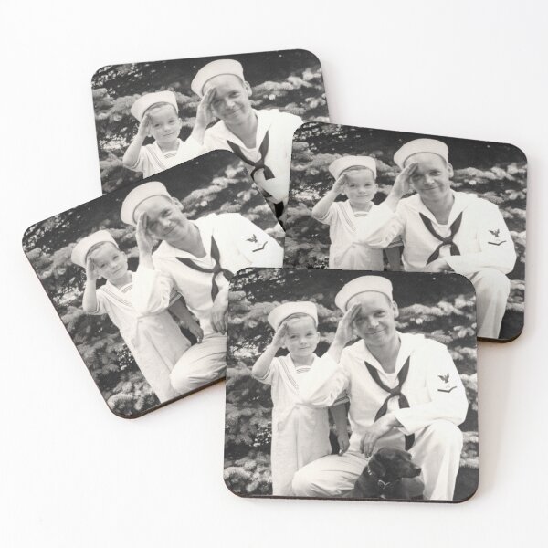 Item preview, WWII Navy Sailor and Son designed and sold by retrophotoworks.