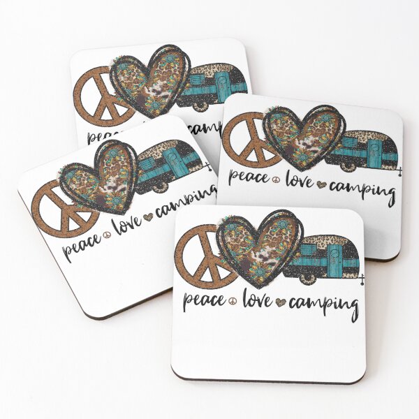 Item preview, Peace Love Camping designed and sold by EcMermaid1972.