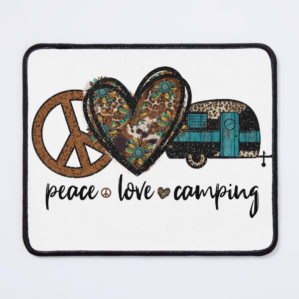 Item preview, Peace Love Camping designed and sold by EcMermaid1972.
