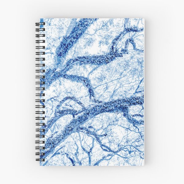 Item preview, Blue and White Tree Abstract designed and sold by Brooke T Ryan Photographic Art.