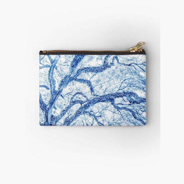 Item preview, Blue and White Tree Abstract designed and sold by Brooke T Ryan Photographic Art.
