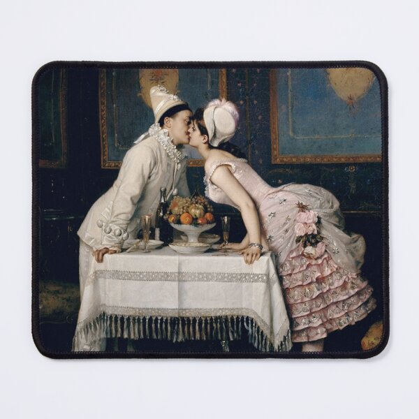 Item preview, The Kiss - Auguste Toulmouche - Vintage Art designed and sold by RickE.