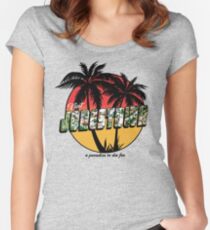 A Paradise to Die For Women's Fitted Scoop T-Shirt