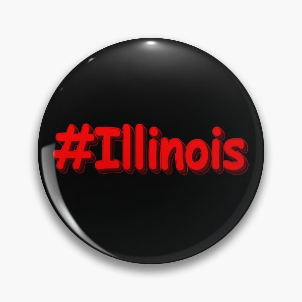 Item preview, "#Illinois " Cute Design. Buy Now designed and sold by Health And Fitness Posts e-Store.