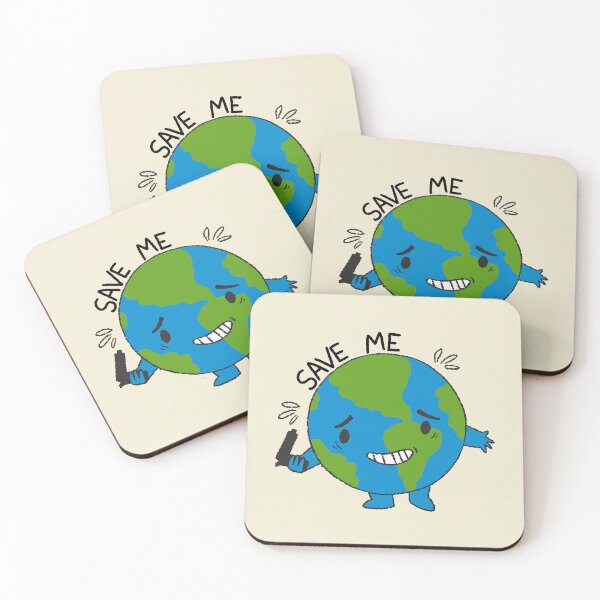 Item preview, Save me - Earth designed and sold by Paperfly Studio.