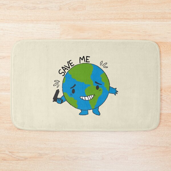 Item preview, Save me - Earth designed and sold by Paperfly Studio.