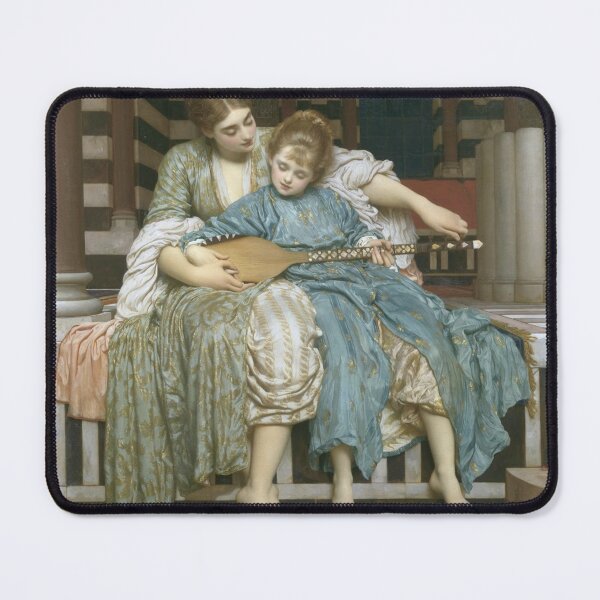 Item preview, Music Lesson by Frederic Leighton - Vintage Art designed and sold by RickE.