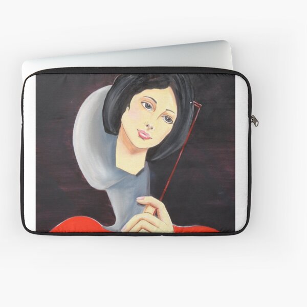 Behind the Mask Laptop Sleeve