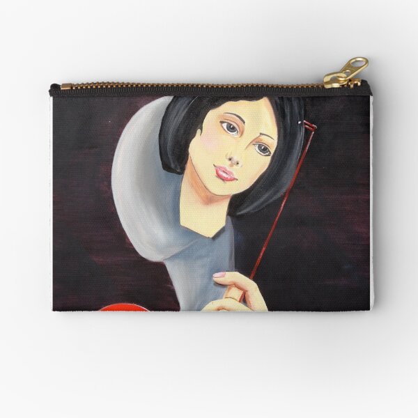 Behind the Mask Zipper Pouch