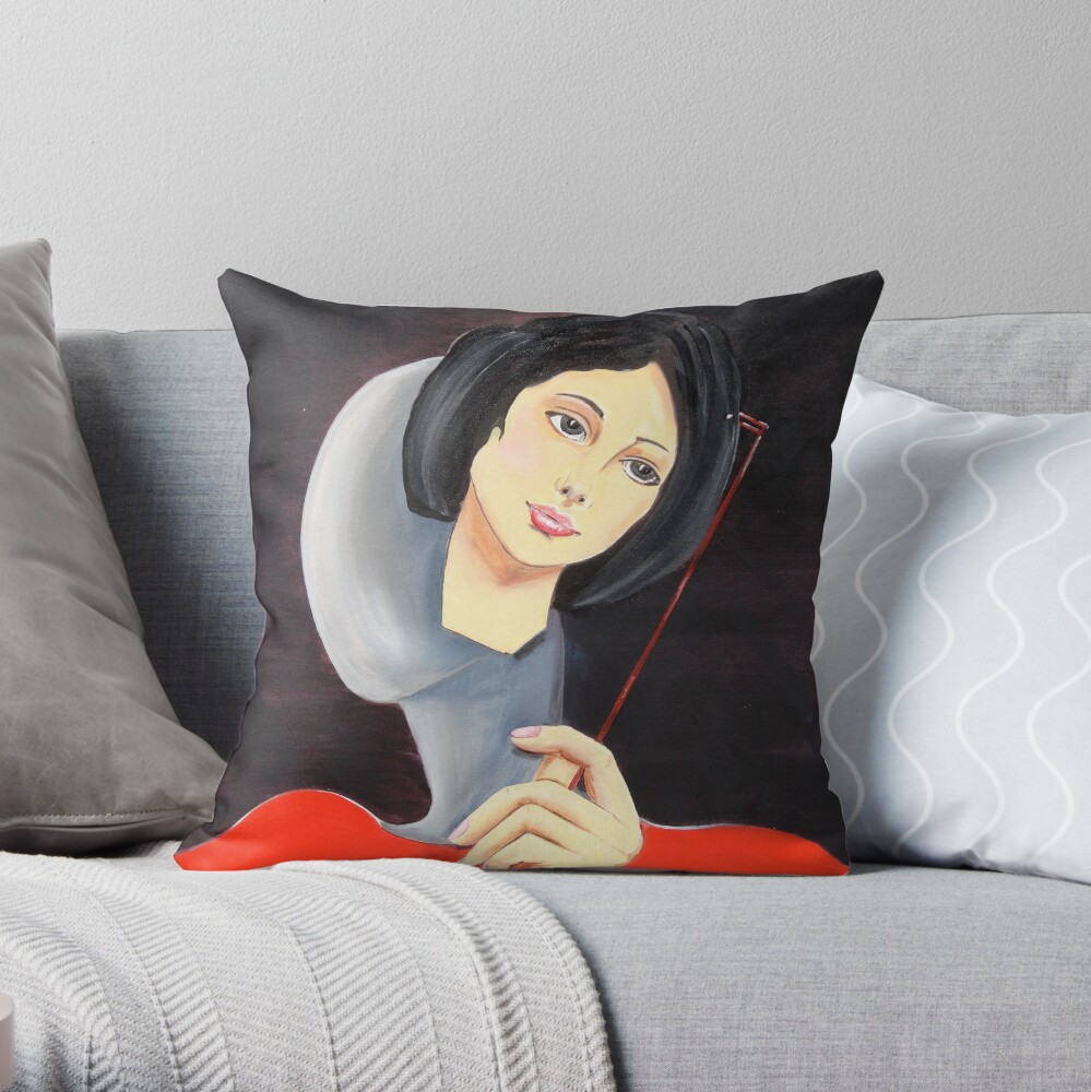 Item preview, Throw Pillow designed and sold by GalleryGiselle.