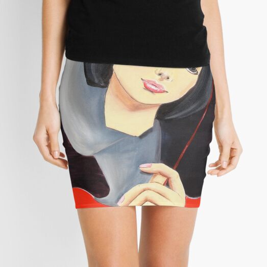 Behind the Mask Mini Skirt