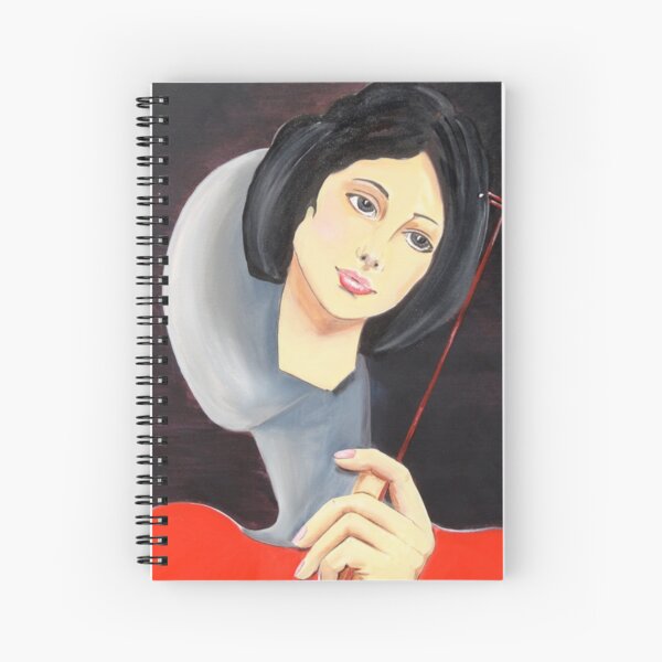 Behind the Mask Spiral Notebook