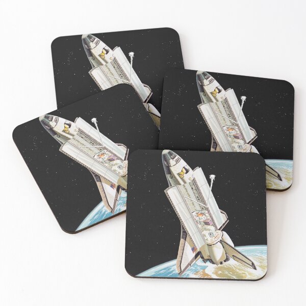 Item preview, Space Shuttle in orbit - Concept Art designed and sold by arthook.